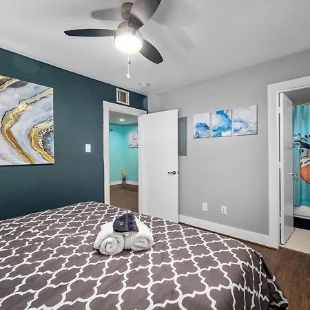 1Br Apt With Fully Equipped Kitchen Close To Major Attractions Houston Exterior photo